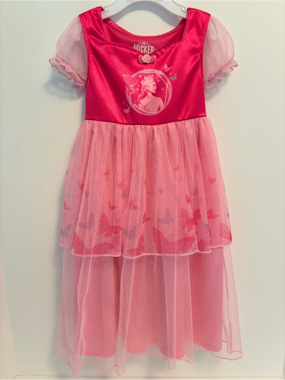 Wicked Glinda Dress-Up Nightgowns Pink Size 3T